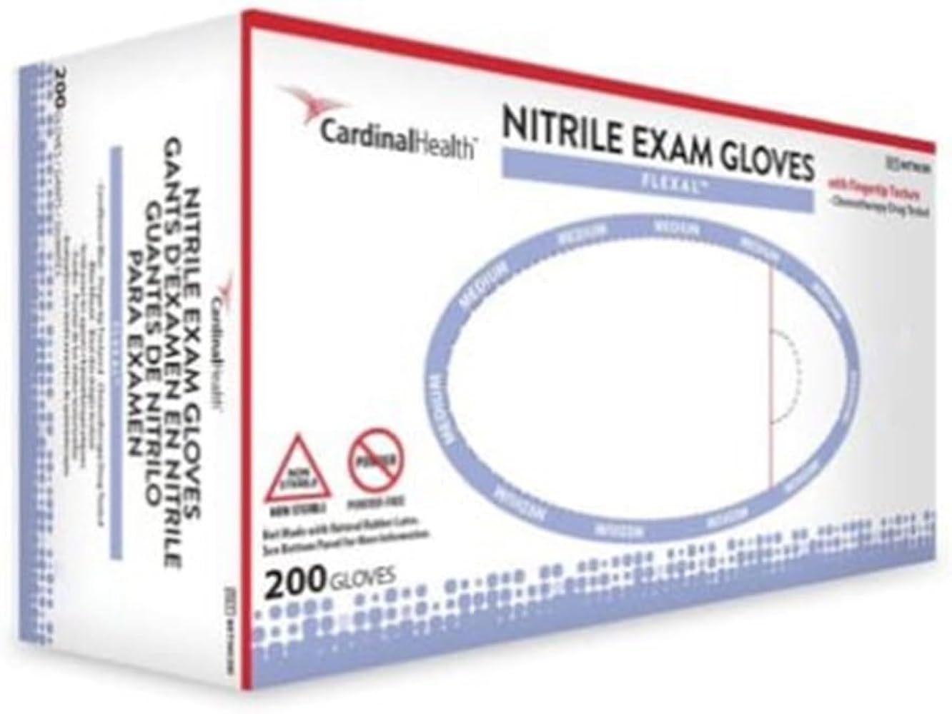 Cardinal Health Flexal Nitrile Exam Gloves