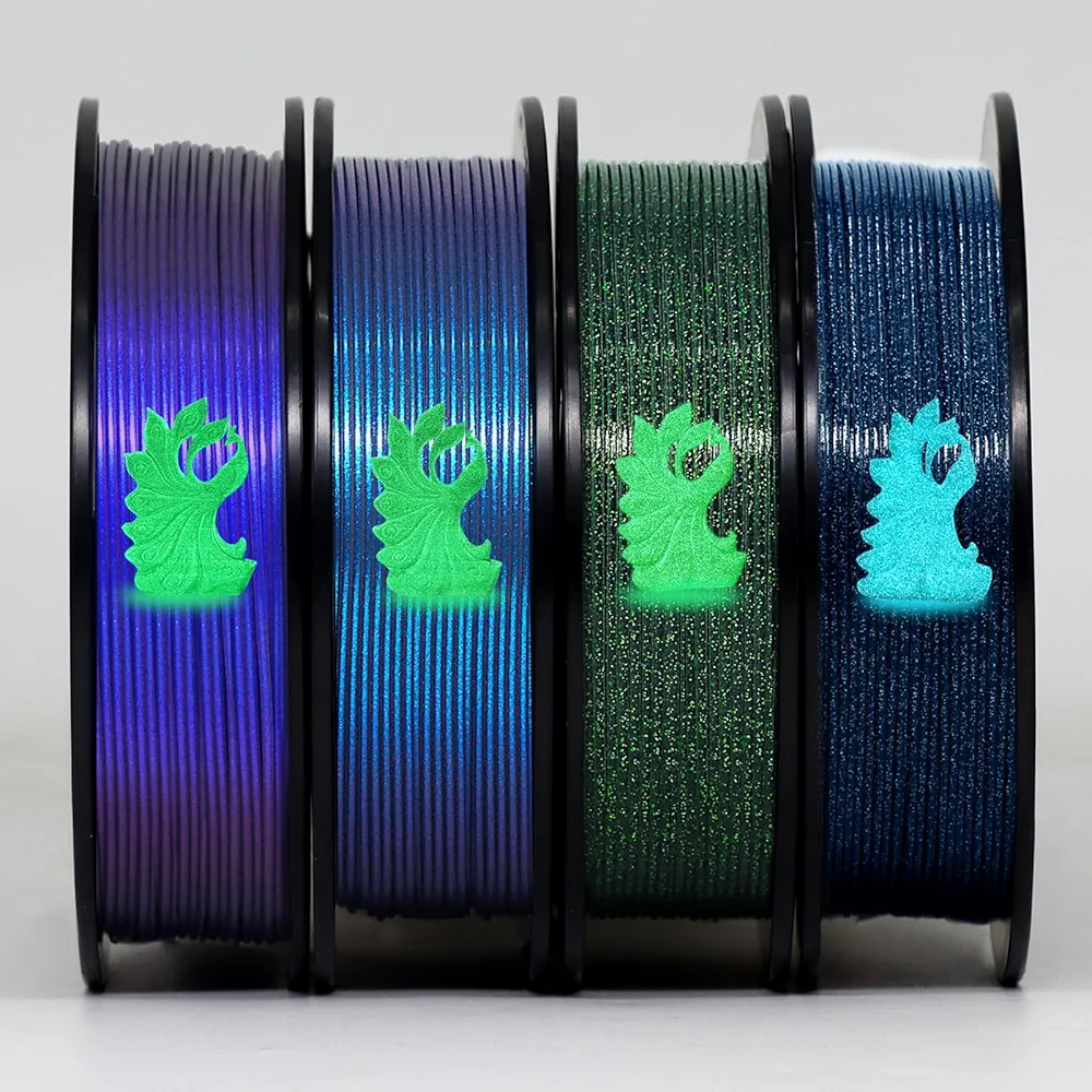 YOUSU Double-Layer Co-Extrusion 3D -Printer Galaxy PLA Filament 1.75mm.