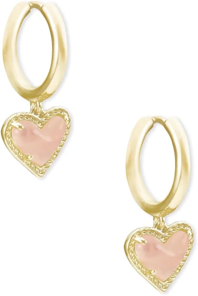 Kendra Scott Ari Heart Huggie Earrings for Women, Fashion Jewelry