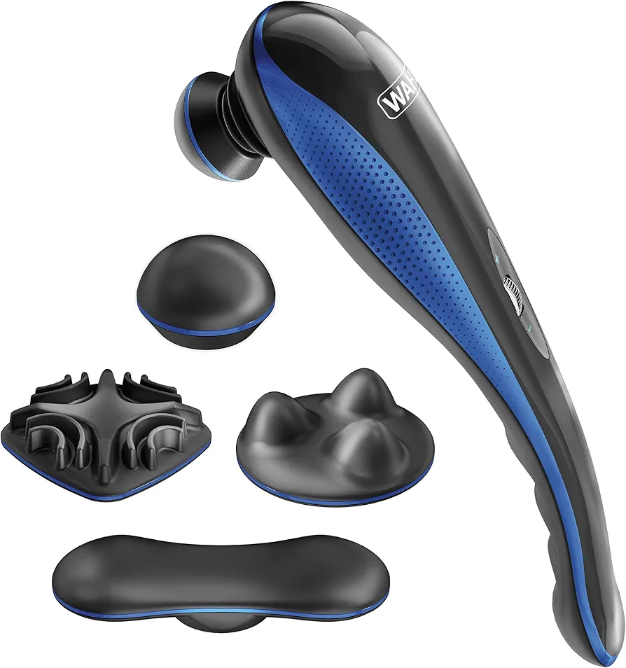 Wahl Lithium Ion Deep Tissue Long Handled Cordless Percussion Therapeutic Handheld Massager for Muscle, Back, Neck, Shoulder, Full Body Pain Relief – FSA Eligible – Model 4232